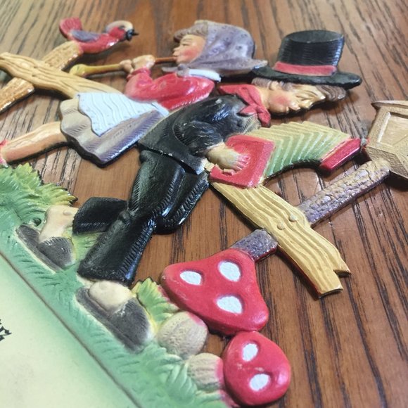 VTG Die Cut 1978 Calendar Pressed Advertisement - Picture 2 of 8